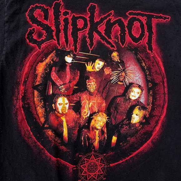 Vintage 2000s SlipKnot "All Hope Is Gone" Graphic Band Tee🎶🎸🎤 - Picture 3 of 5